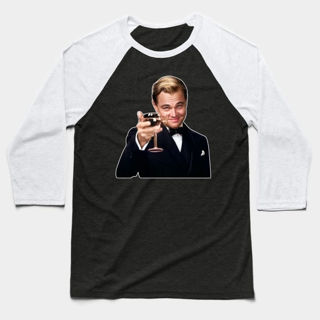 Leonardo DiCaprio Baseball T-Shirt by Moveable